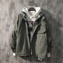 Herrenjacke F1049 armeegrün