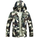 Herrenjacke mit Militärmuster 1