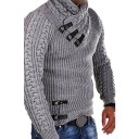 Herrenpullover mit Kragen F235 5