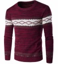 Herrenpullover mit Muster J2233 14