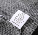 Herrenpullover Schwarz Japanischer Stil Anime Mädchen Strickpullover mit Anime-Mädchen-Druck Stylischer Streetwear-Pullover Polyester 10