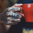 Herrering med blæksprutte 3