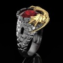 Herrering med drage D2906 5