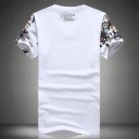 Herresæt med palmer - T-shirt og shorts J1562 5