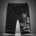 Herresæt med palmer - T-shirt og shorts J1562 12