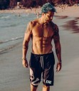 Herreshorts med kranium 4