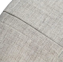Herresjakke i polyester og bomuld Elegant åndbar jakke til mænd med lommer og brystlomme Enfarvet stilfuld jakke med knap 6