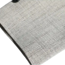 Herresjakke i polyester og bomuld Elegant åndbar jakke til mænd med lommer og brystlomme Enfarvet stilfuld jakke med knap 7