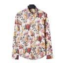 Herreskjorte med blomster F624 14