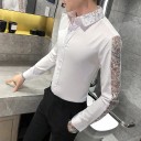 Herreskjorte med blonder 2