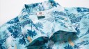 Herreskjorte med sommerprint - Blå 4