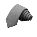 Herreslips i bomuldsquiltet materiale 145 x 6 cm Moderne mønstret slips Stilfuldt tilbehør til mænd til arbejde og sociale begivenheder Elegant smalt slips 2