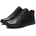 Herresneakers i læder J2127 6