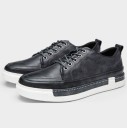 Herresneakers i læder J2645 8