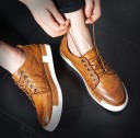 Herresneakers i læder J2645 2