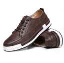 Herresneakers i læder J2645 3