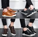 Herresneakers i læder J2645 5