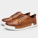 Herresneakers i læder J2645 6