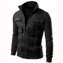 Herresweatshirt i et interessant design J939 5