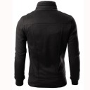 Herresweatshirt i et interessant design J939 1
