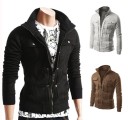 Herresweatshirt i et interessant design J939 2