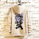 Herresweatshirt med bamse F117 2