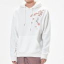 Herresweatshirt med blomster A2554 3