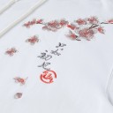 Herresweatshirt med blomster A2554 6