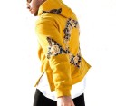 Herresweatshirt med blomster 5