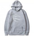 Herresweatshirt med boldprint 10