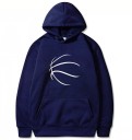 Herresweatshirt med boldprint 5