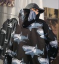 Herresweatshirt med hajer 4