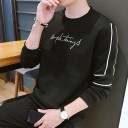 Herresweatshirt med indskrift 2