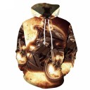 Herresweatshirt med kranium F111 5