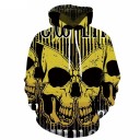 Herresweatshirt med kranium F111 10