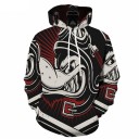 Herresweatshirt med kranium F111 2