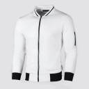 Herresweatshirt med krave F7 8