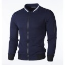 Herresweatshirt med krave F7 9