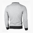 Herresweatshirt med krave F7 3