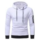 Herresweatshirt med lomme F18 4