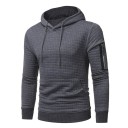 Herresweatshirt med lomme F18 5