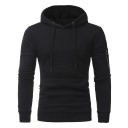 Herresweatshirt med lomme F18 3