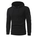 Herresweatshirt med lomme F18 1