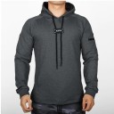 Herresweatshirt med lomme F54 4