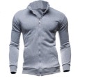 Herresweatshirt med lynlås F12 5