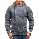 Herresweatshirt med lynlås 5