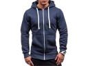 Herresweatshirt med lynlås 2
