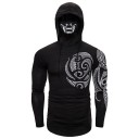 Herresweatshirt med maske 5