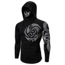 Herresweatshirt med maske 2