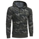 Herresweatshirt med militærmønster J1436 5
